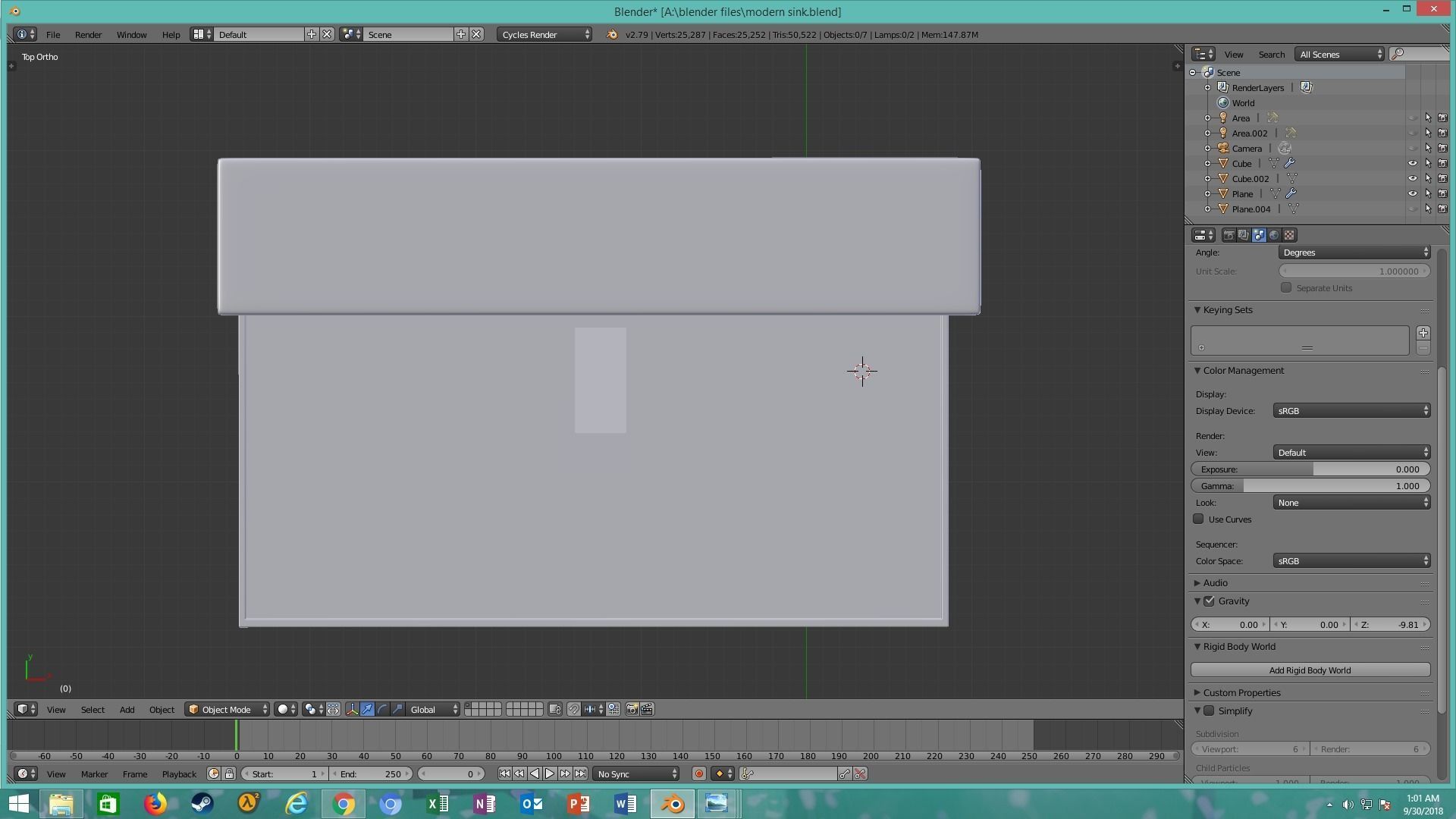 modern sink 3D model_19