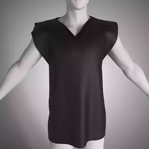Shirt sleeveless top on mannequin