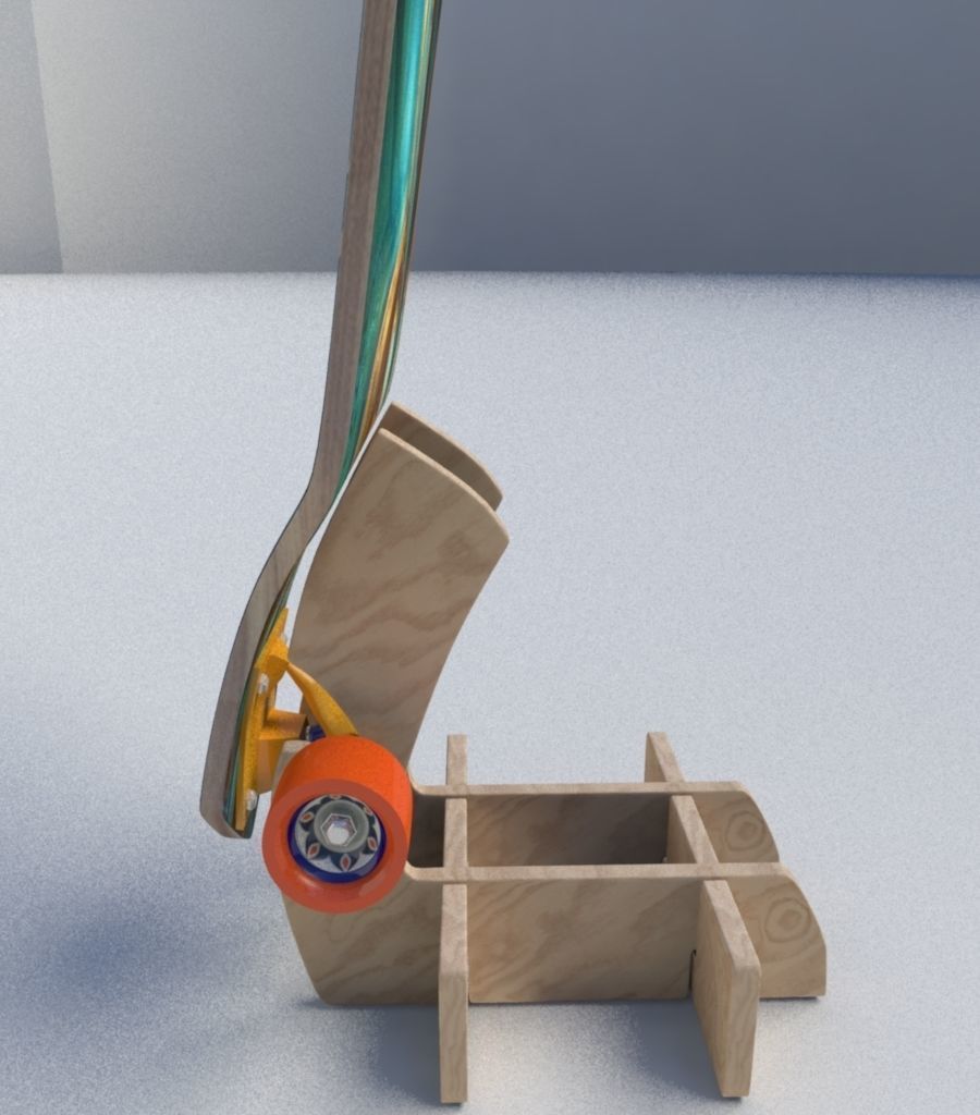 Skate Board 3D model_20