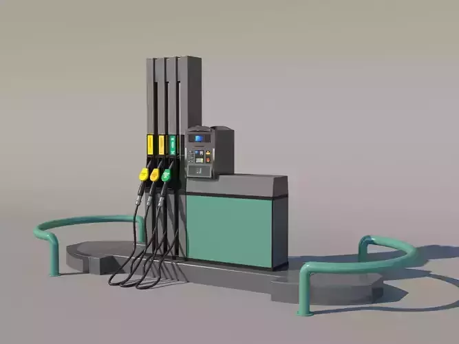 Fuel Dispenser 3D model