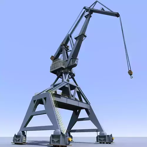 Crane Gray for shipyard cargo terminal or port