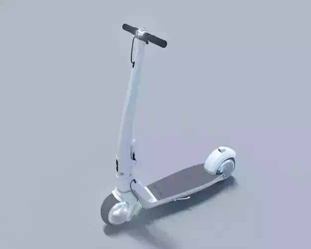 Scooter electric Low-poly 3D model
