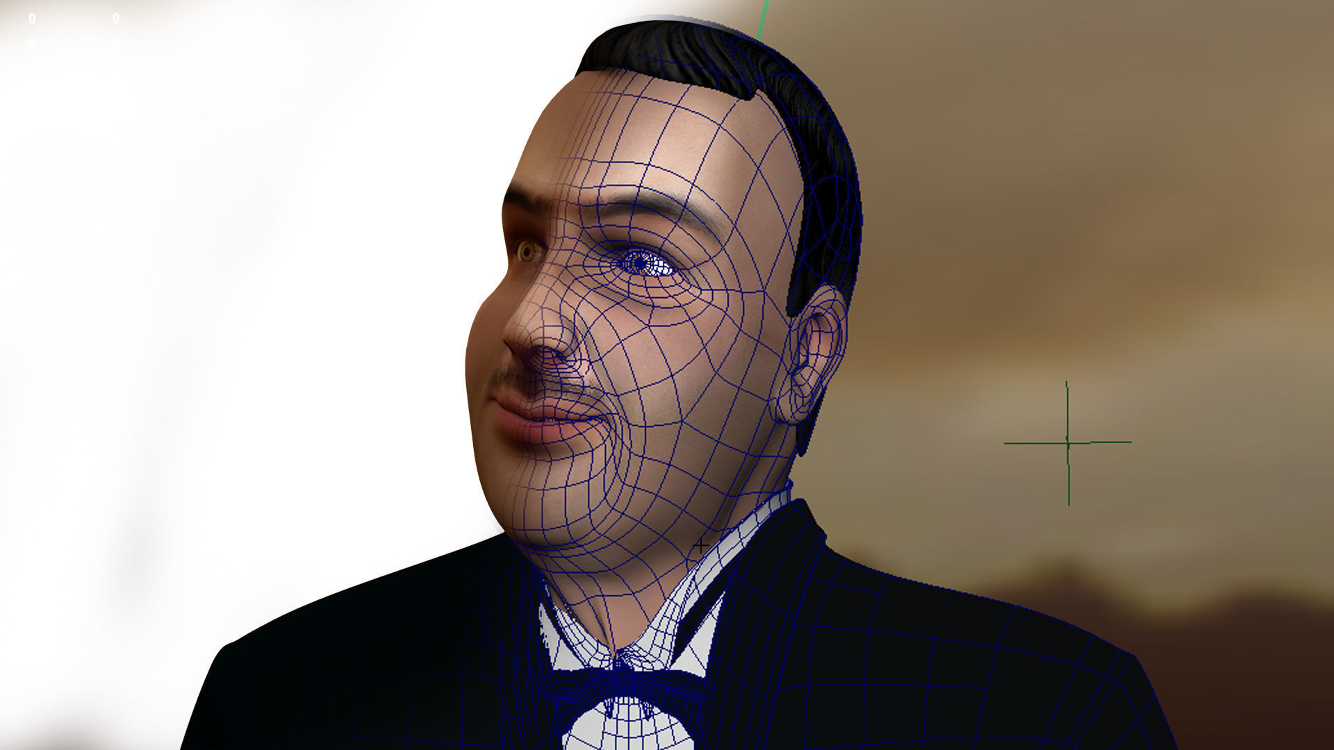 Asian Man 3D model_10