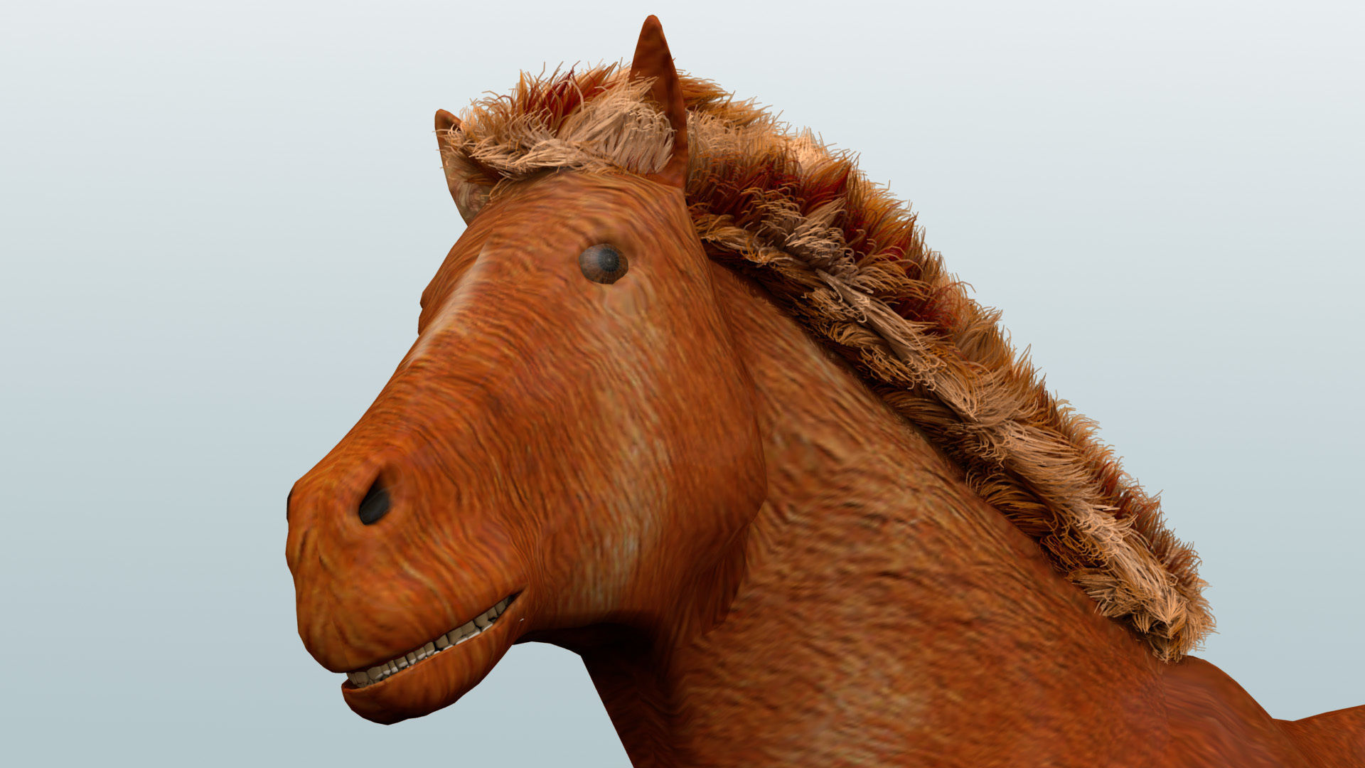 Horse 3D model_2