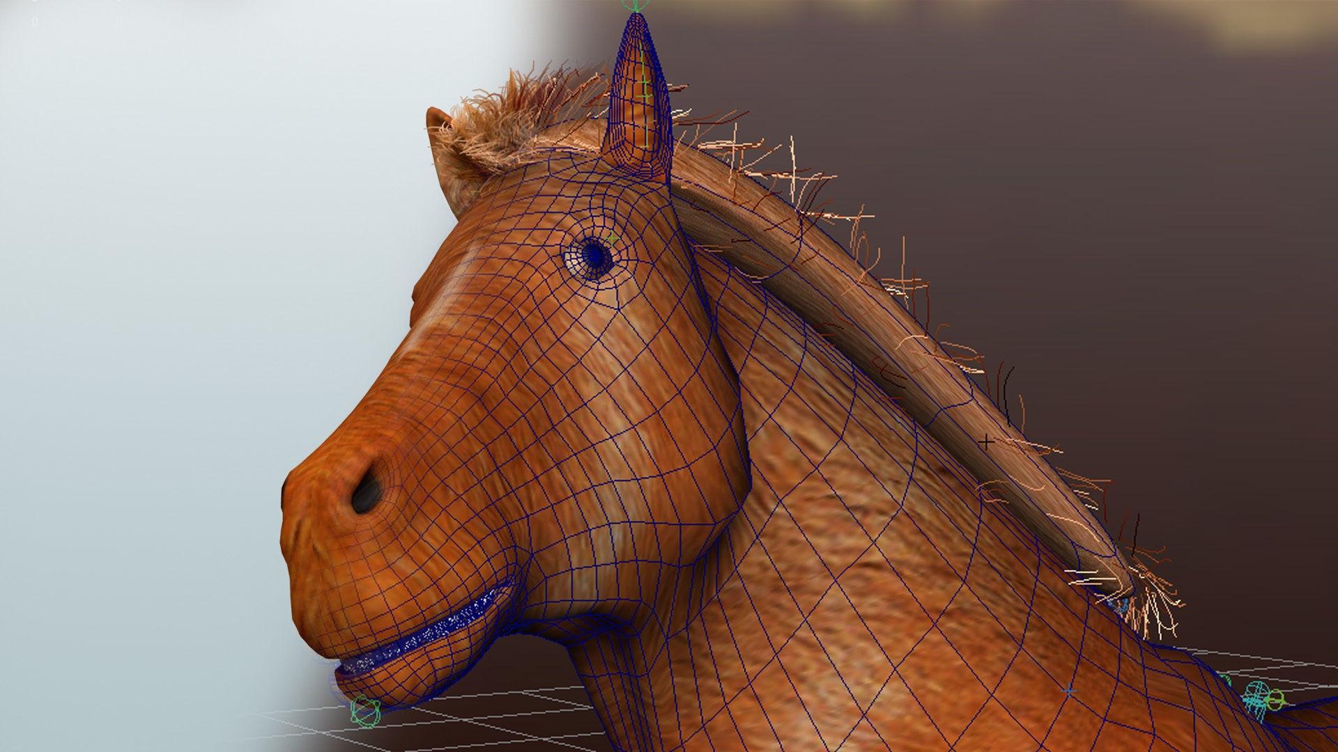 Horse 3D model_1