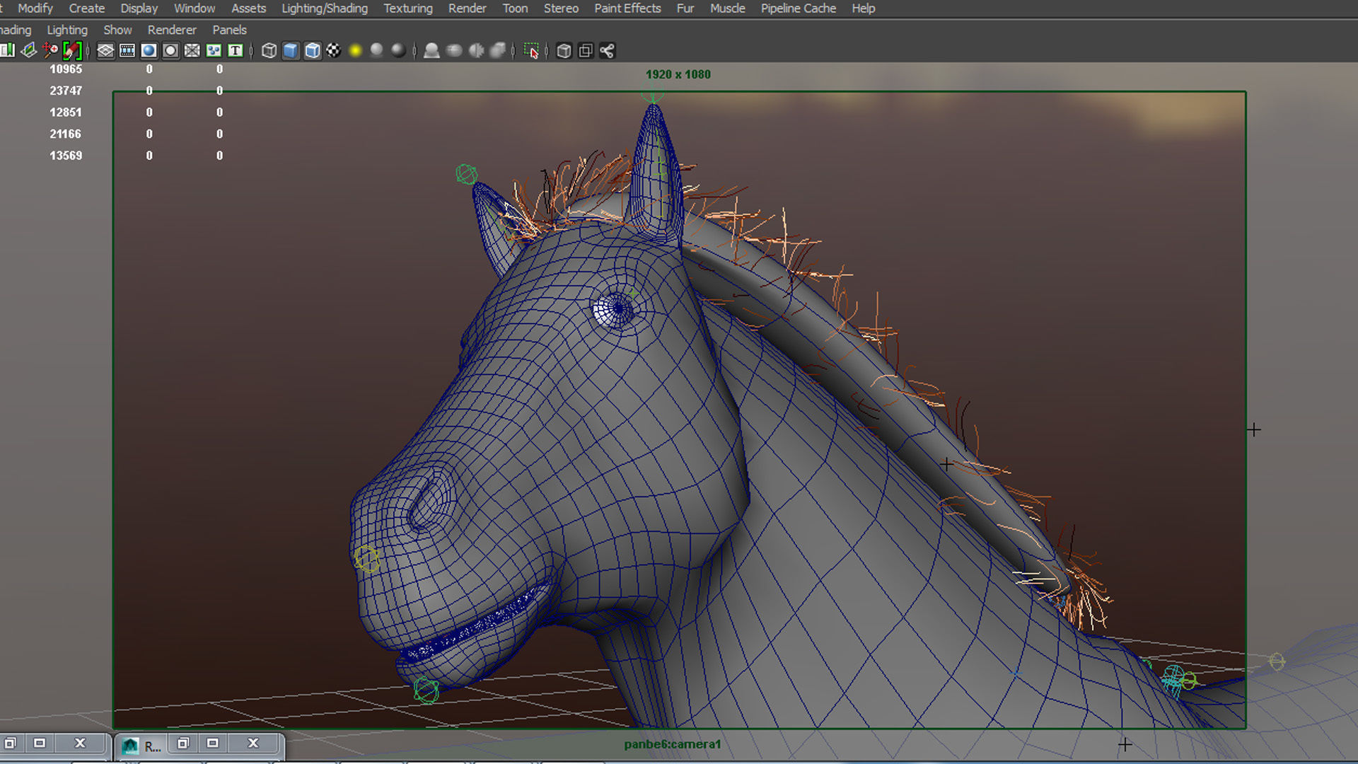 Horse 3D model_5
