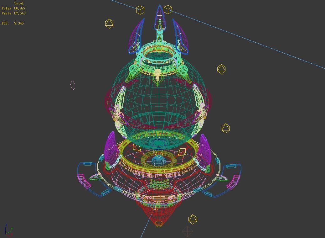 Cosmic Energy Generator 02 3D model_2