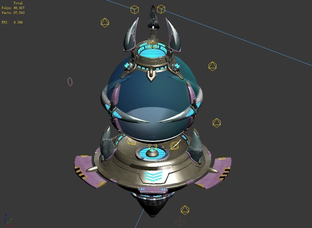 Cosmic Energy Generator 02 3D model_1