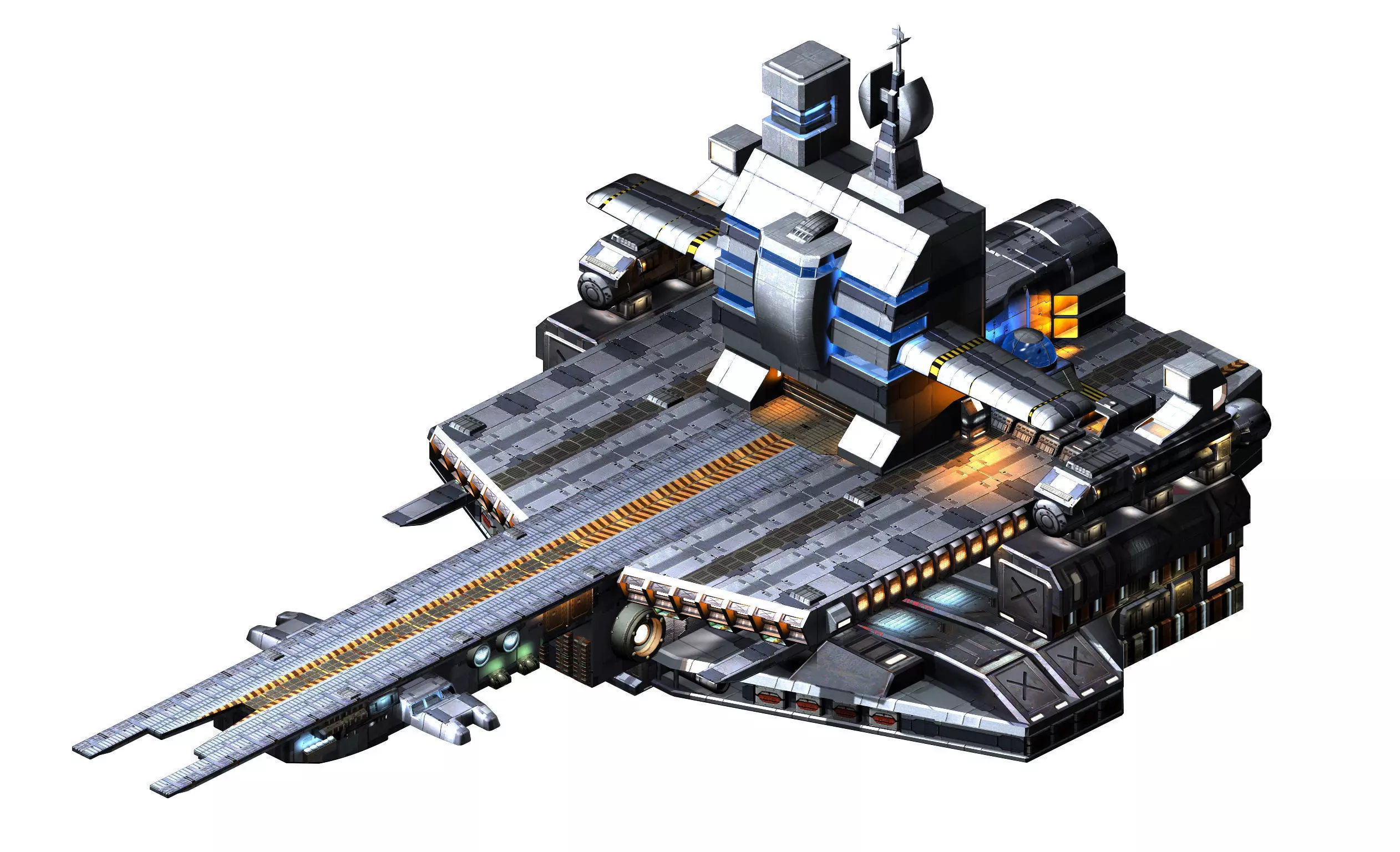 Cosmic fortress 01 3D model