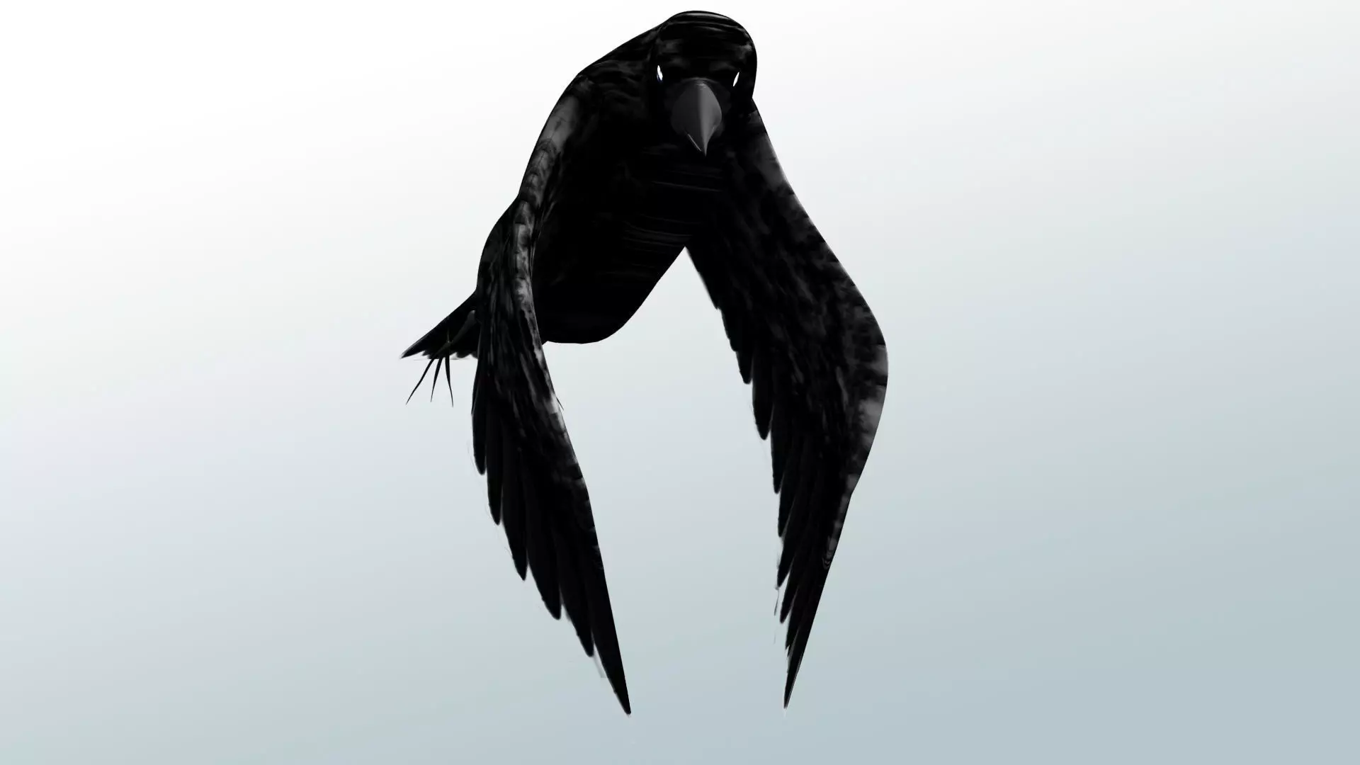 Black Cow 3D model_0