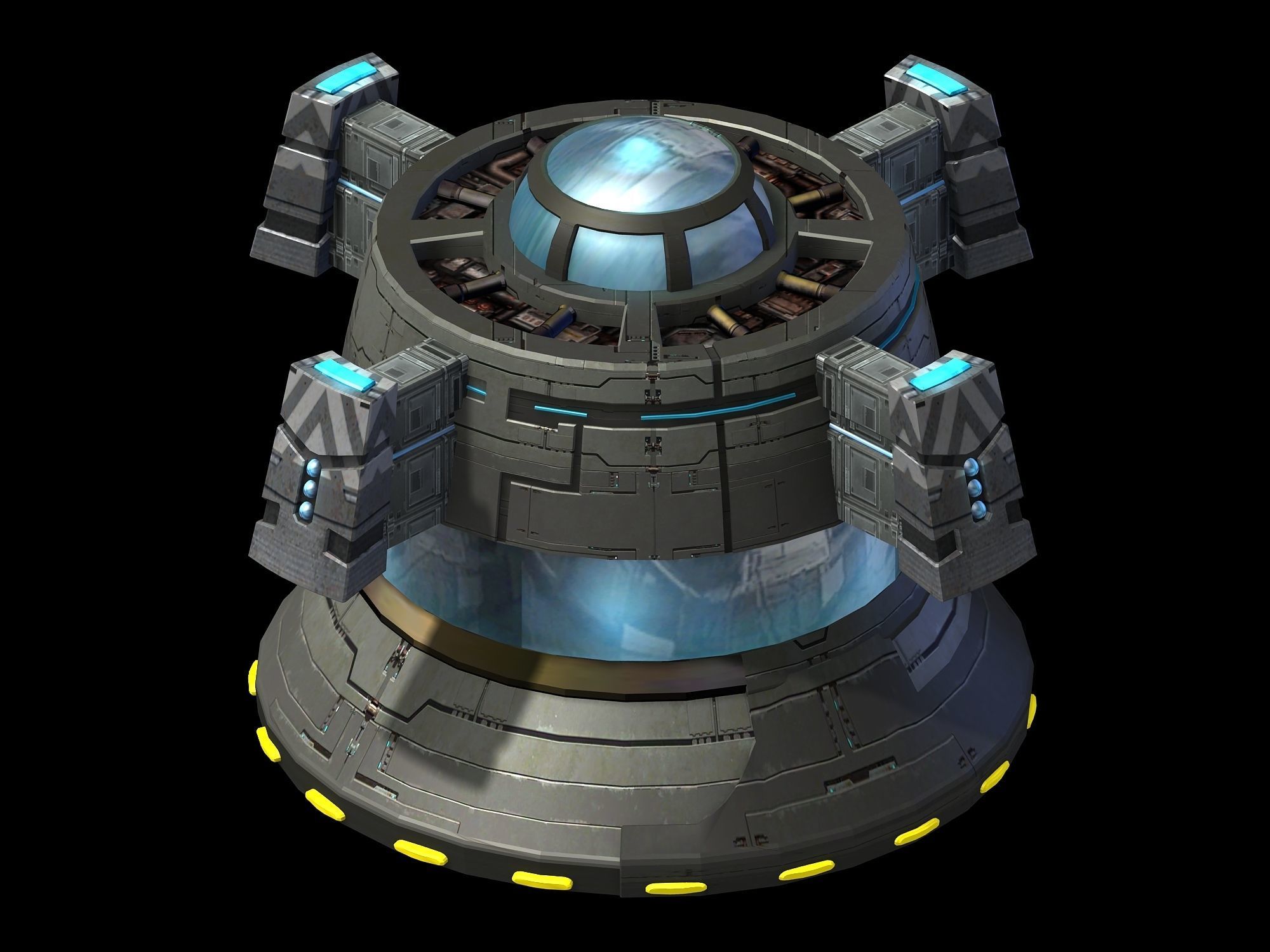 Moon - Air Supply Station 02 3D model_1