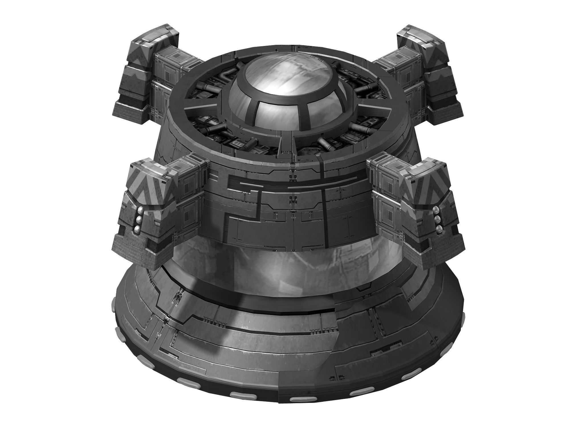 Moon - Air Supply Station 02 3D model_4