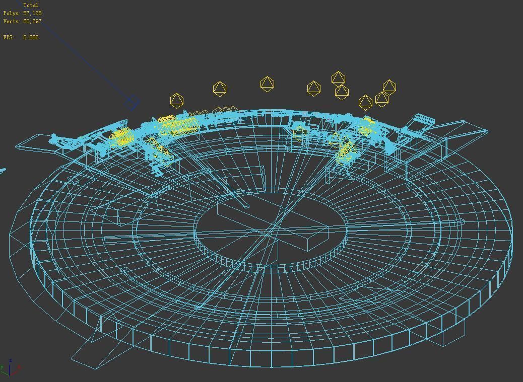 Moon - Battlefield periphery 04 3D model_4