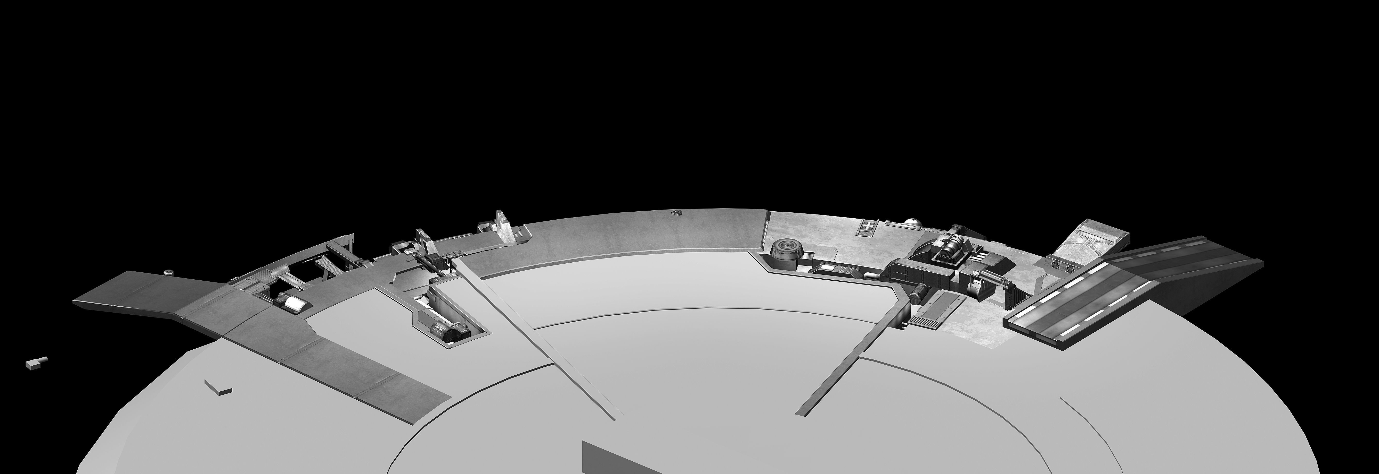 Moon - Battlefield periphery 04 3D model_6