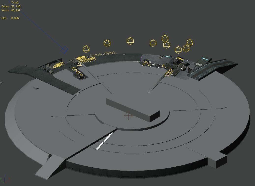 Moon - Battlefield periphery 04 3D model_1