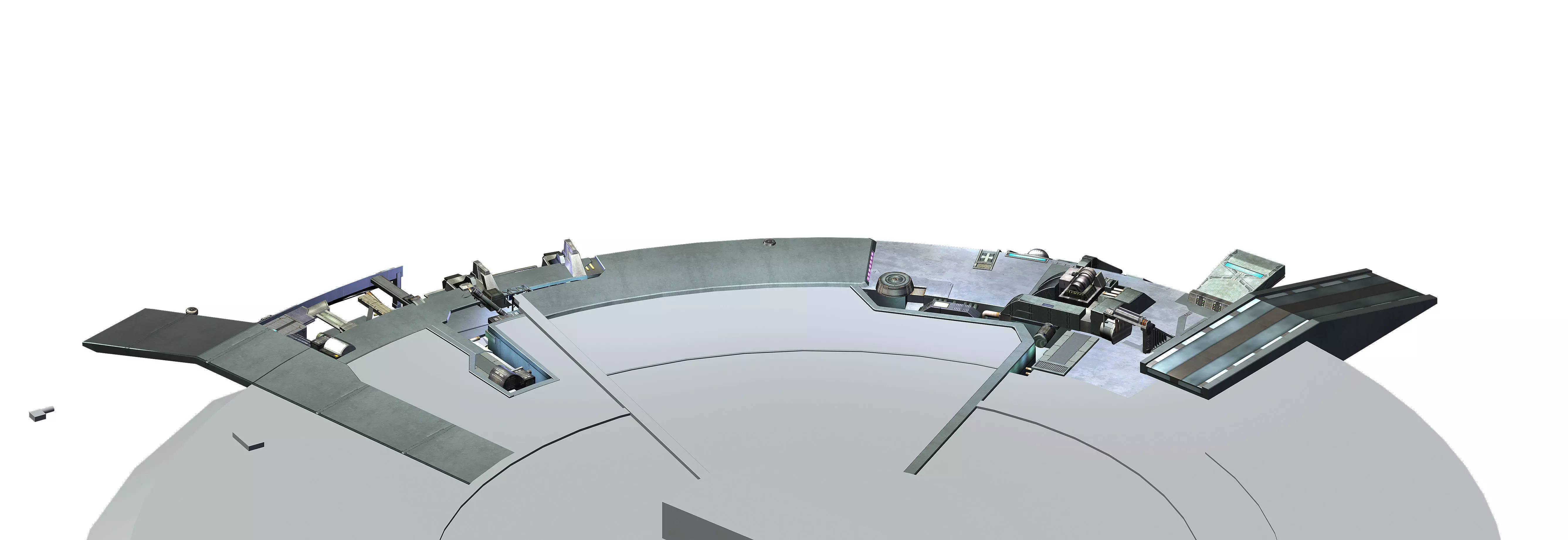 Moon - Battlefield periphery 04 3D model_0