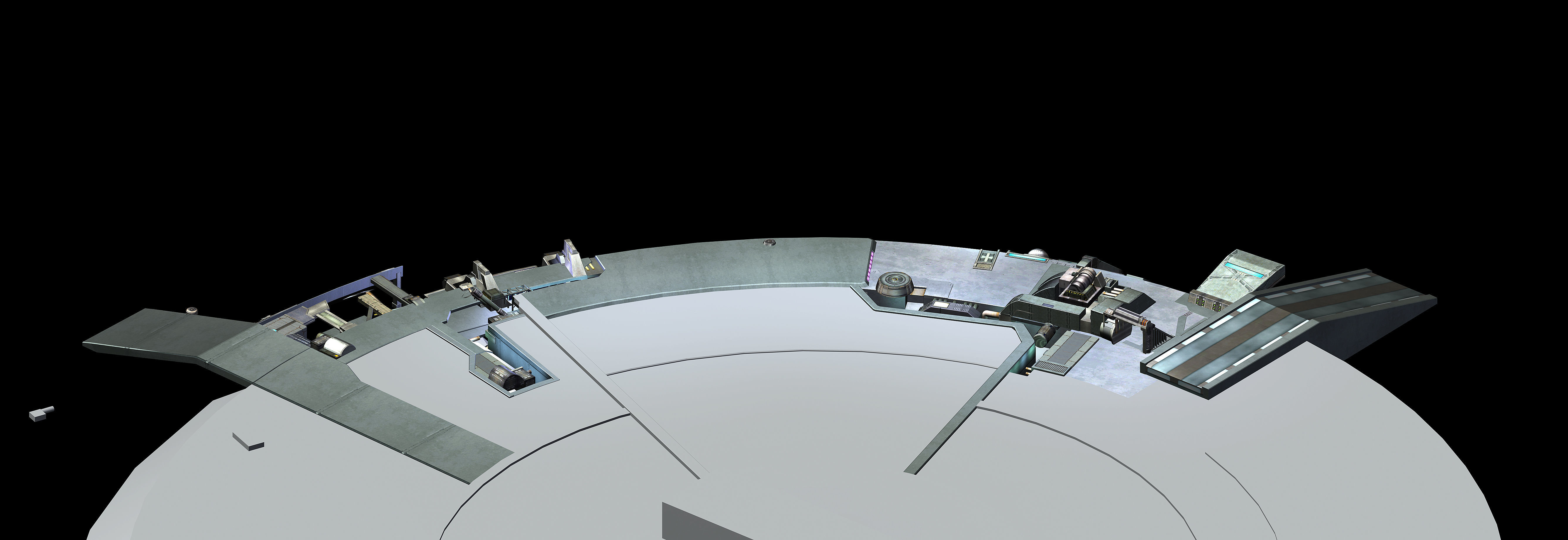 Moon - Battlefield periphery 04 3D model_5