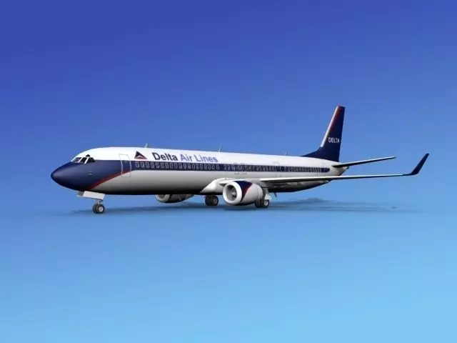 Boeing 737-900ER Delta 2 3D model