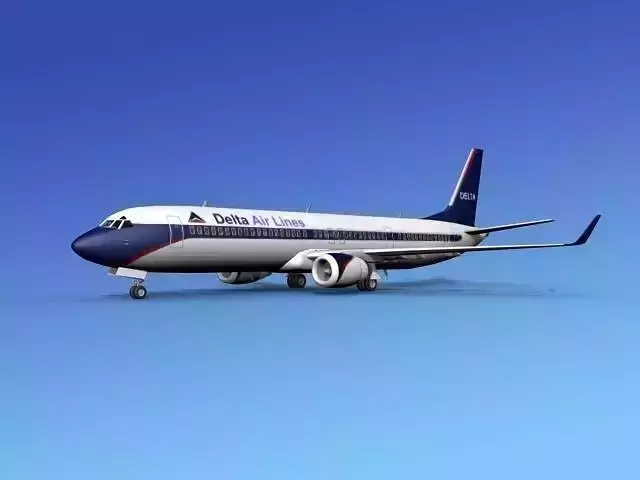 Boeing 737-900ER Delta 2 3D model