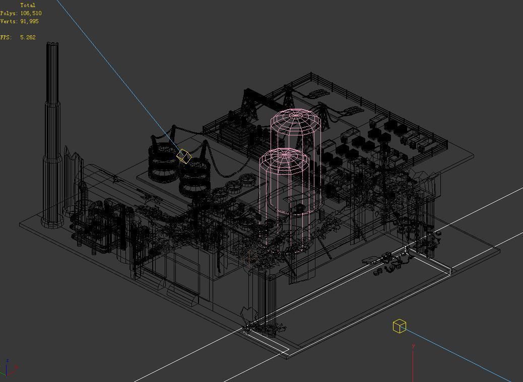 War-city-scars 07 3D model_5