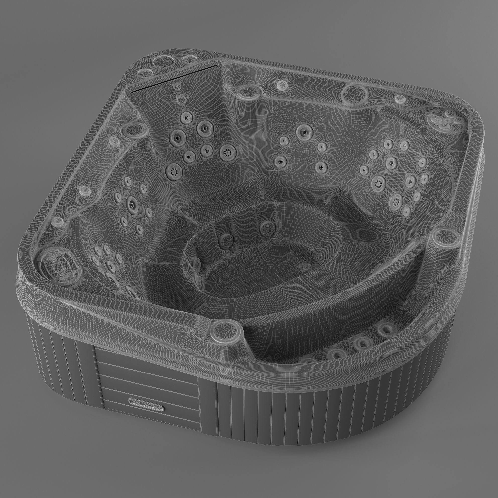Jacuzzi Cascade 3 Phantom 3D model_3