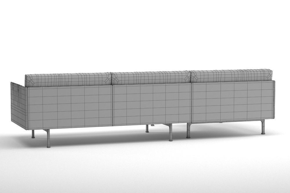Muuto outline chaise longue 3D model_1