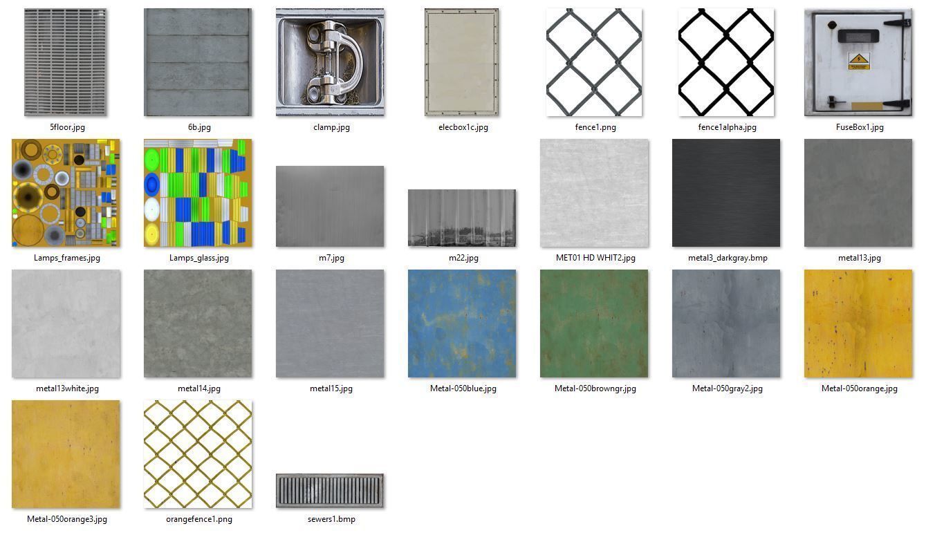 Helicopter industrial landing pad Orange - helipad - airfield  Low-poly 3D model_10