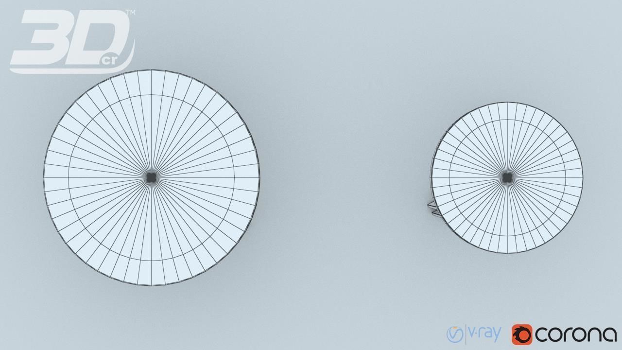 Blaiz Table Set 3D model_14