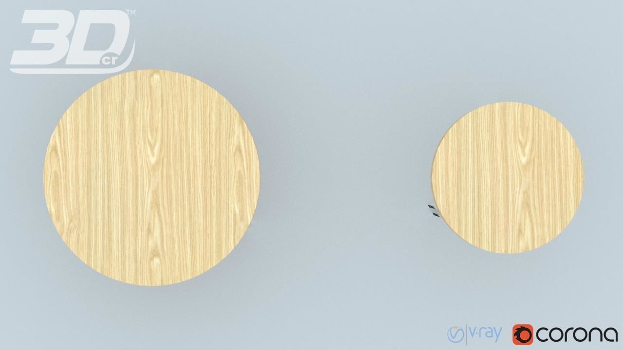 Blaiz Table Set 3D model_13