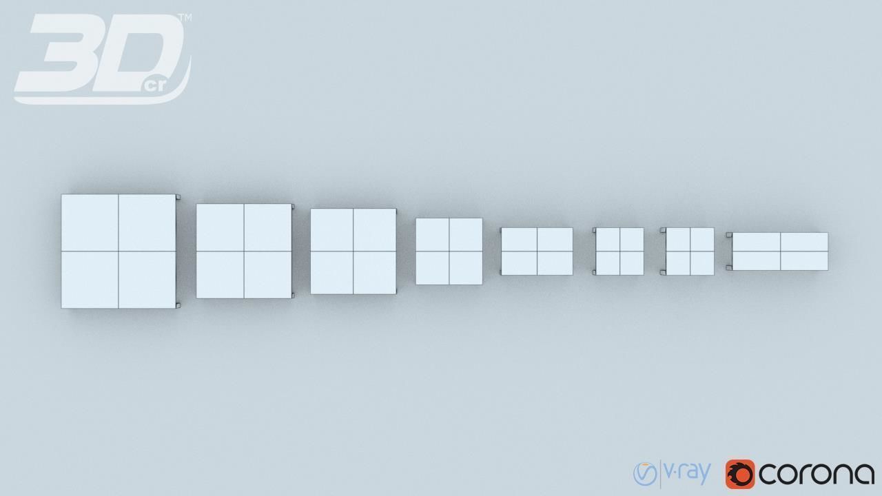 Basak Table Set 3D model_14