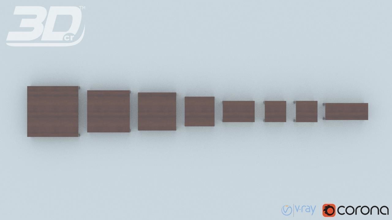 Basak Table Set 3D model_13