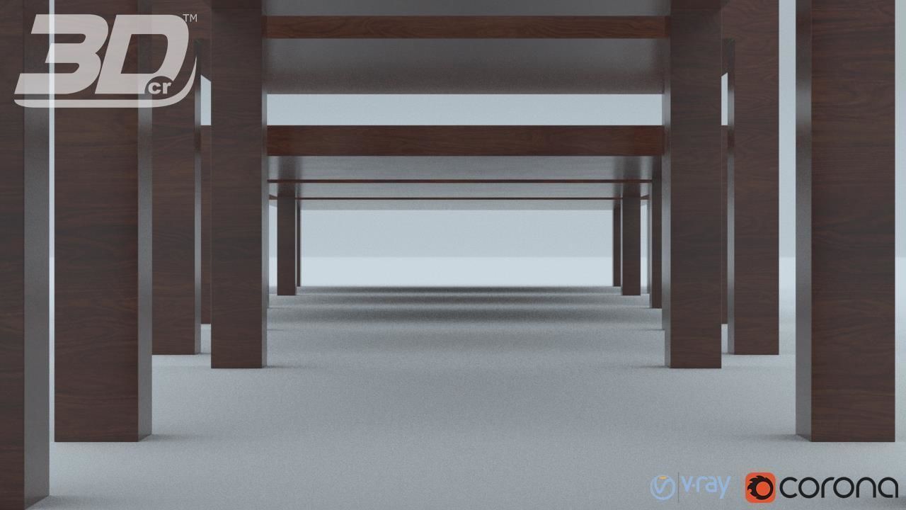 Basak Table Set 3D model_11