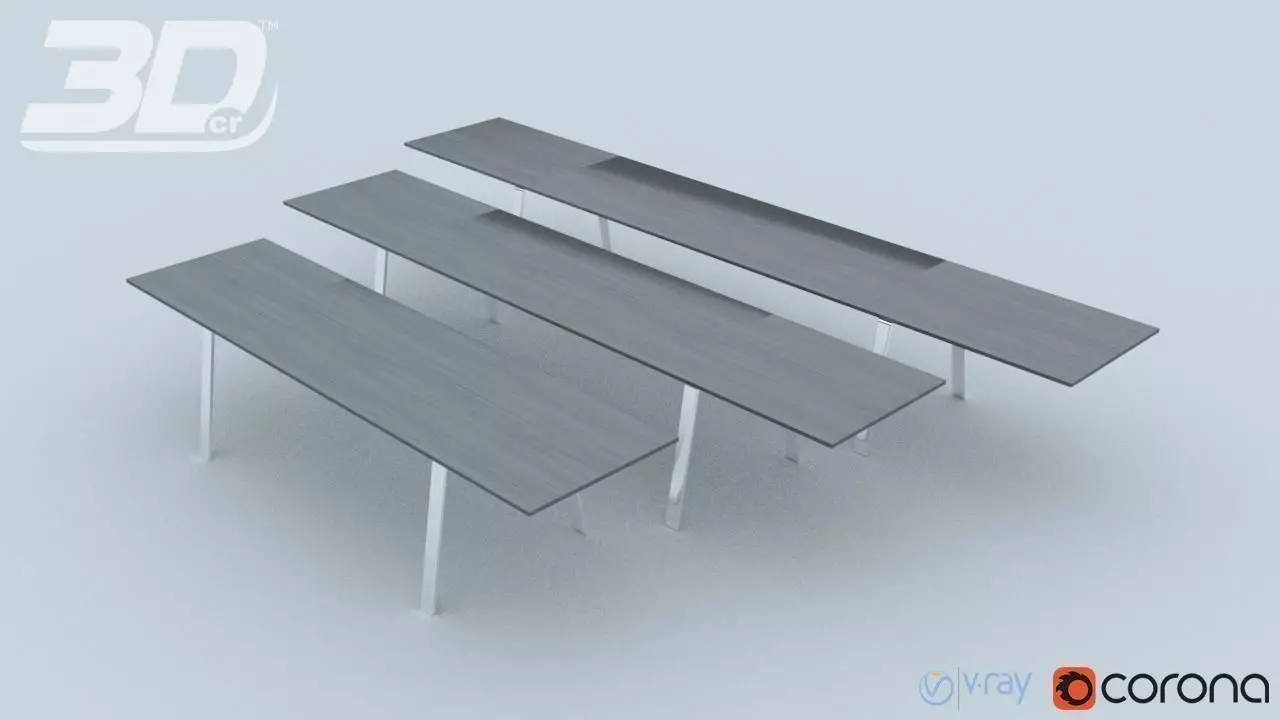 Baakshi Table Set 3D model_0