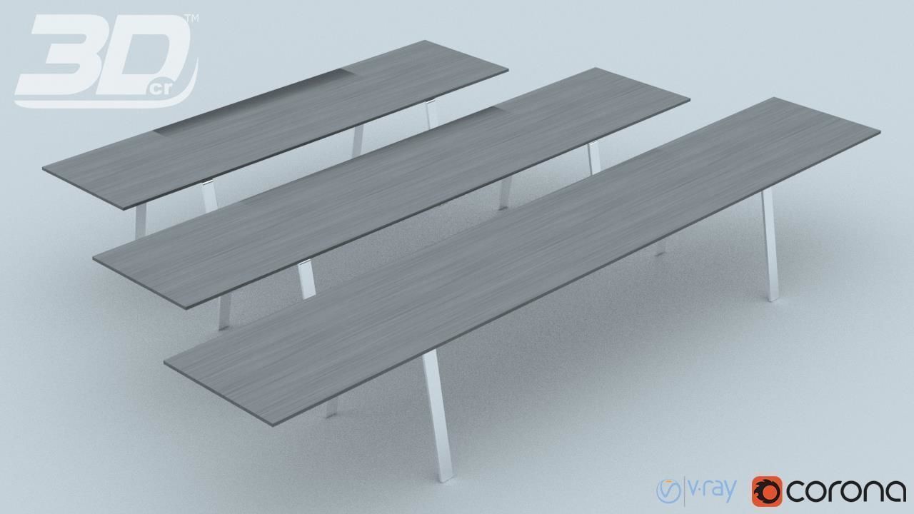 Baakshi Table Set 3D model_6