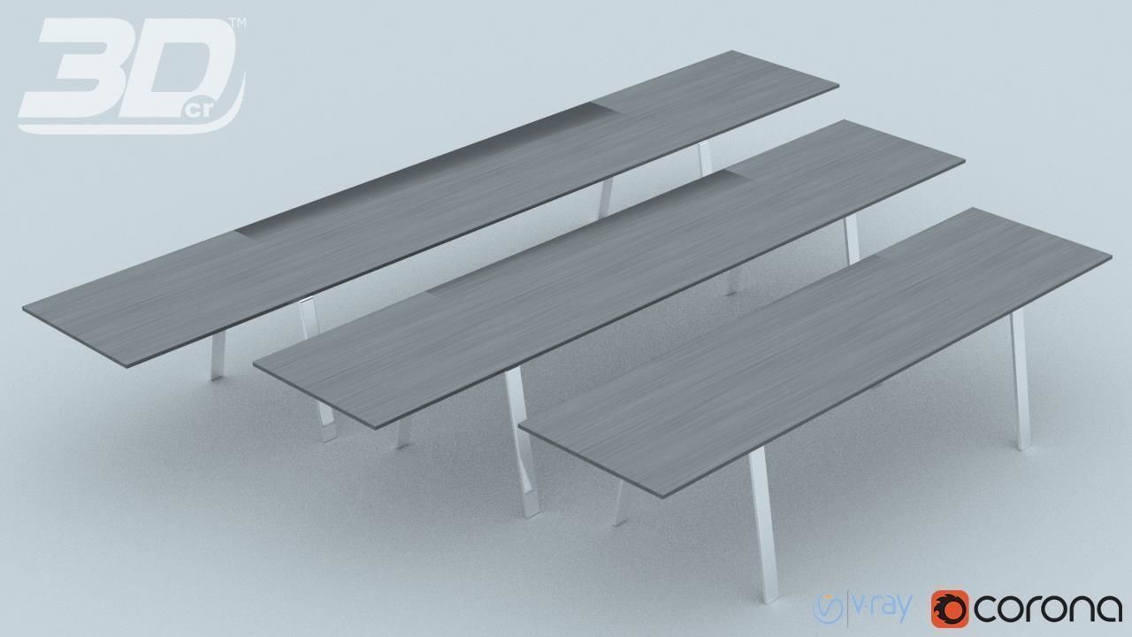 Baakshi Table Set 3D model_2