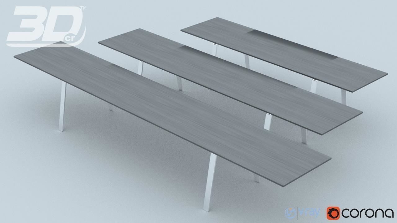 Baakshi Table Set 3D model_4