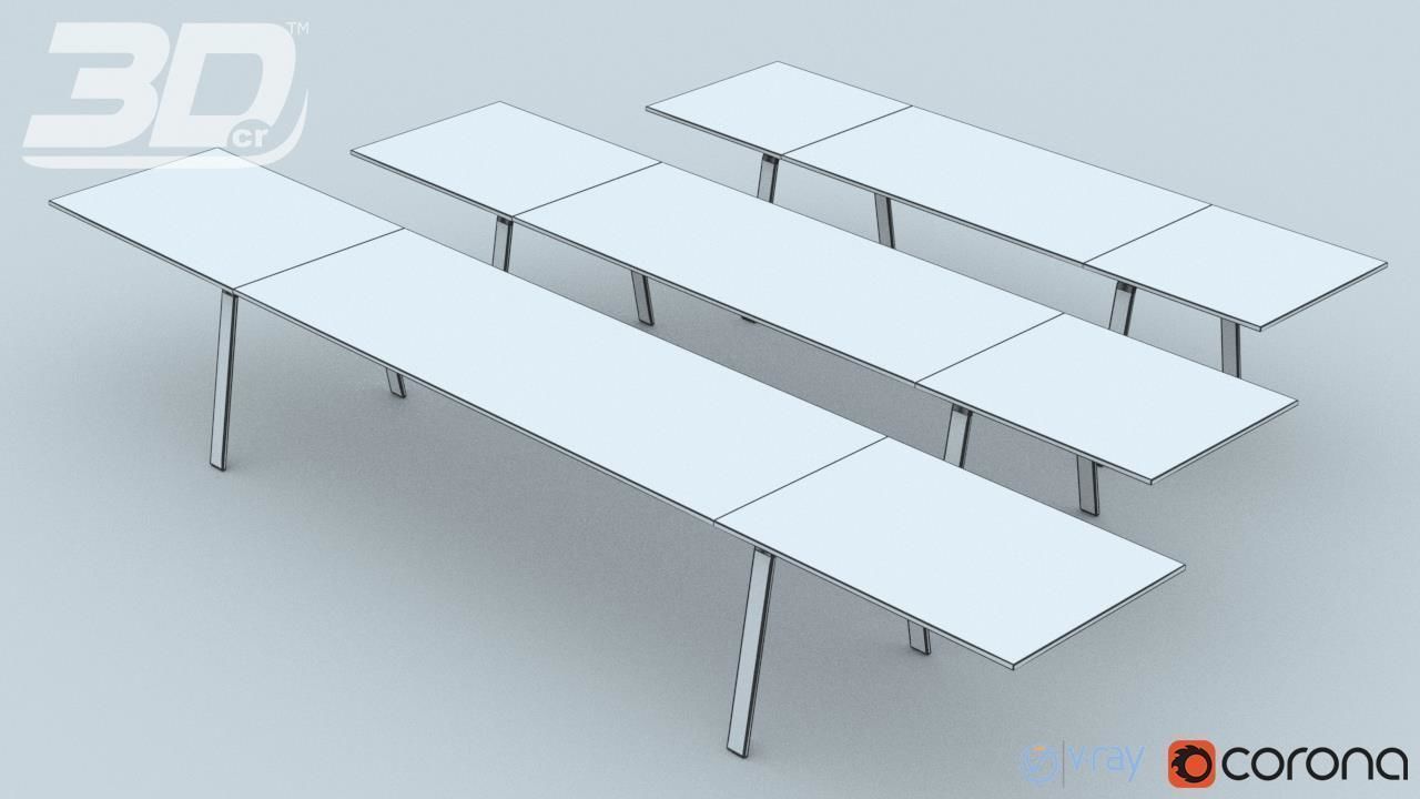 Baakshi Table Set 3D model_5
