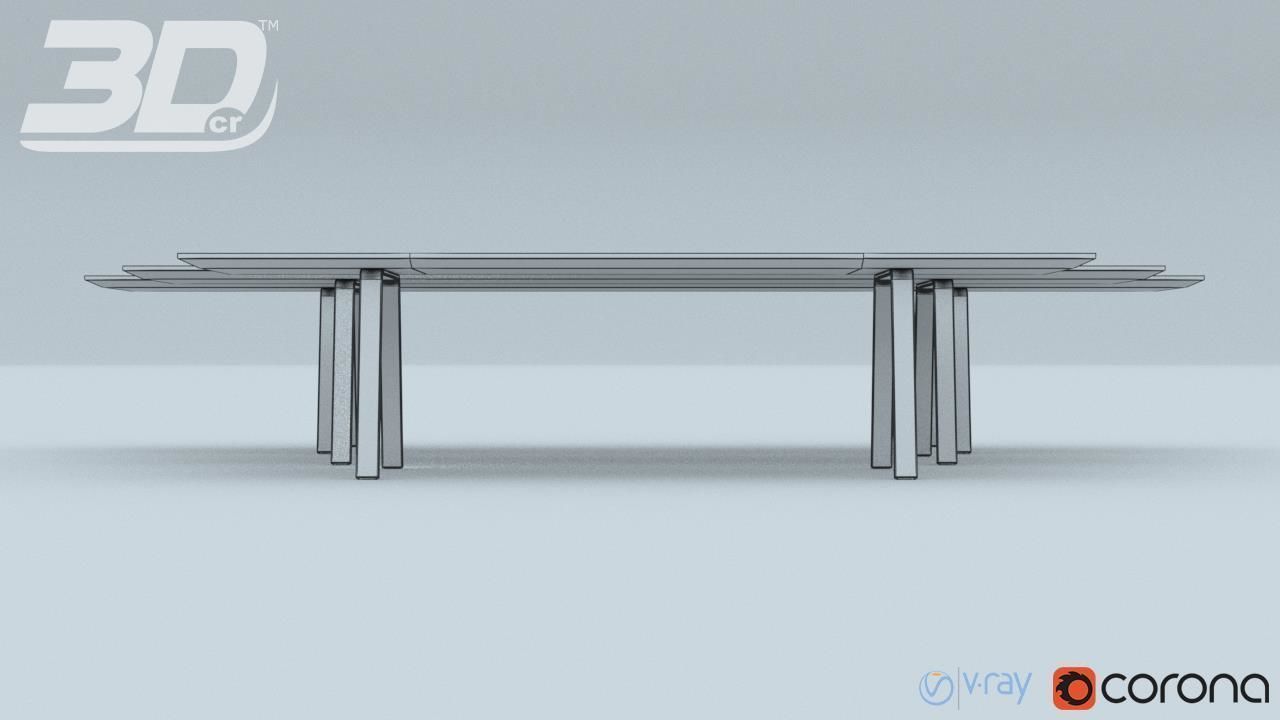 Baakshi Table Set 3D model_9