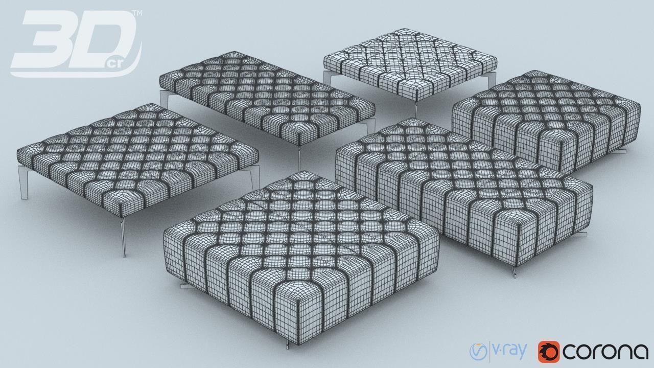 Azamarr Center Table 3D model_6