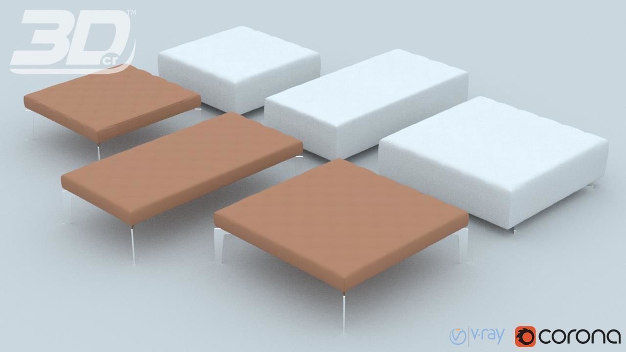 Azamarr Center Table 3D model_7