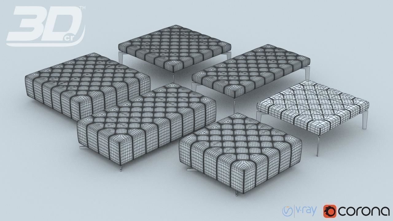 Azamarr Center Table 3D model_4