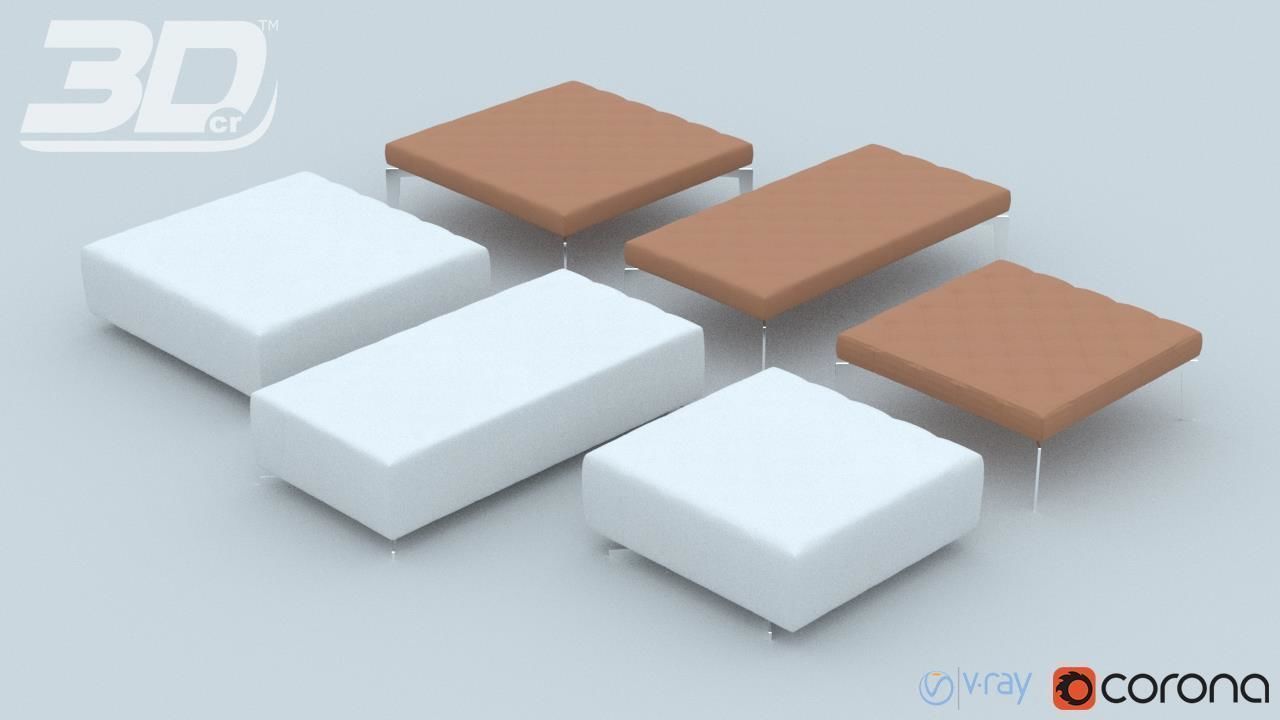 Azamarr Center Table 3D model_3