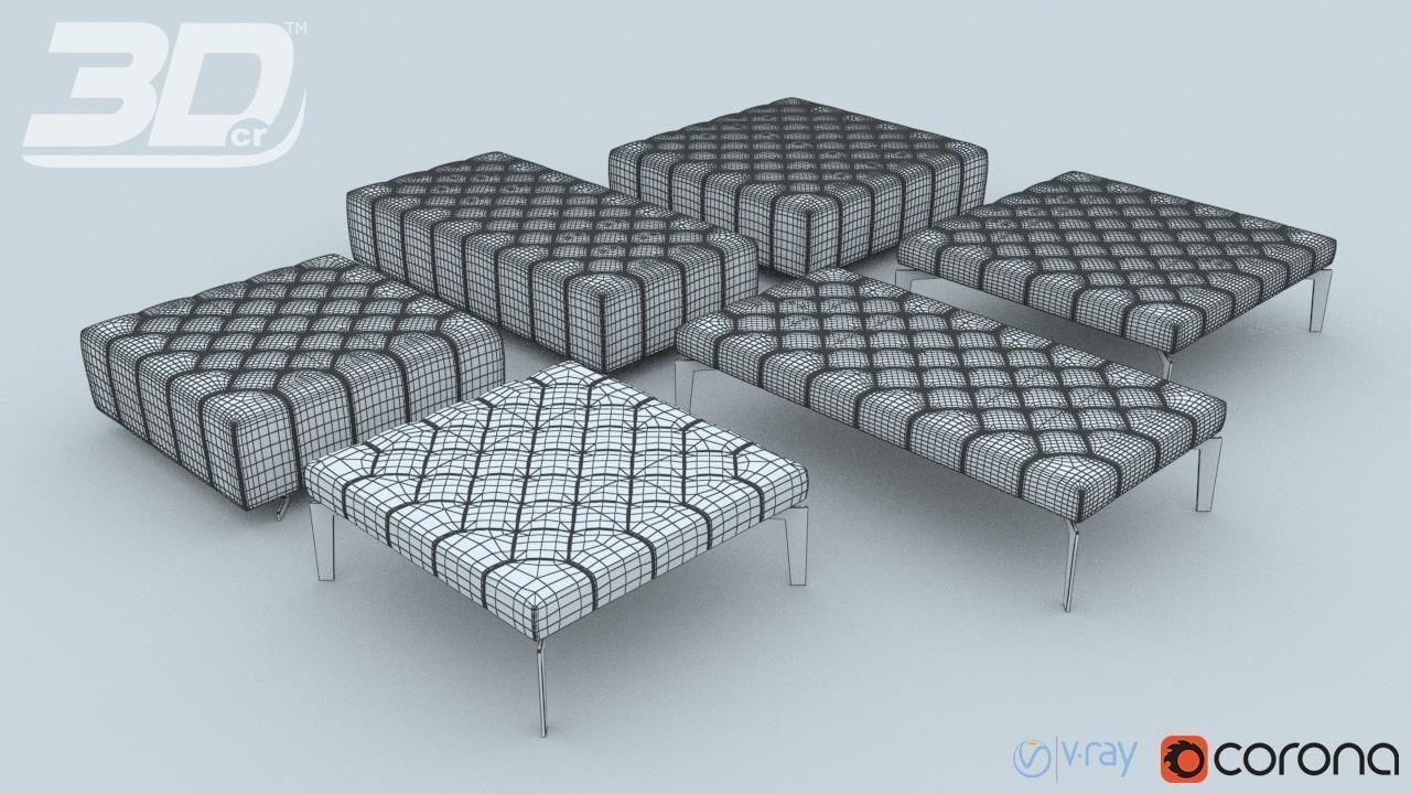 Azamarr Center Table 3D model_2