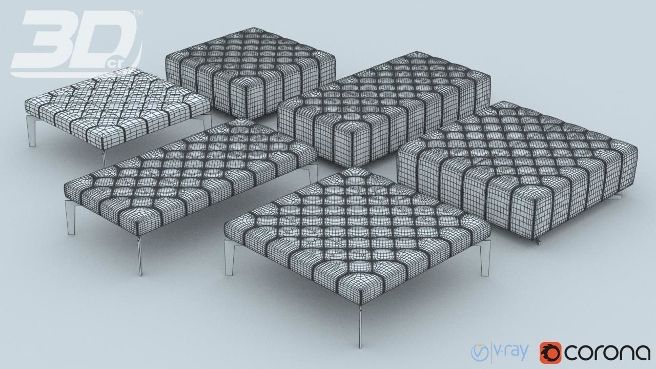 Azamarr Center Table 3D model_8