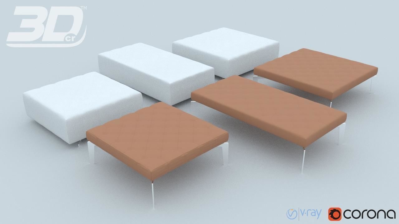 Azamarr Center Table 3D model_1