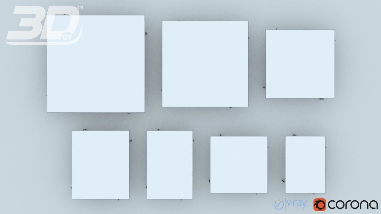 Asralyn  Table Set 3D model_14