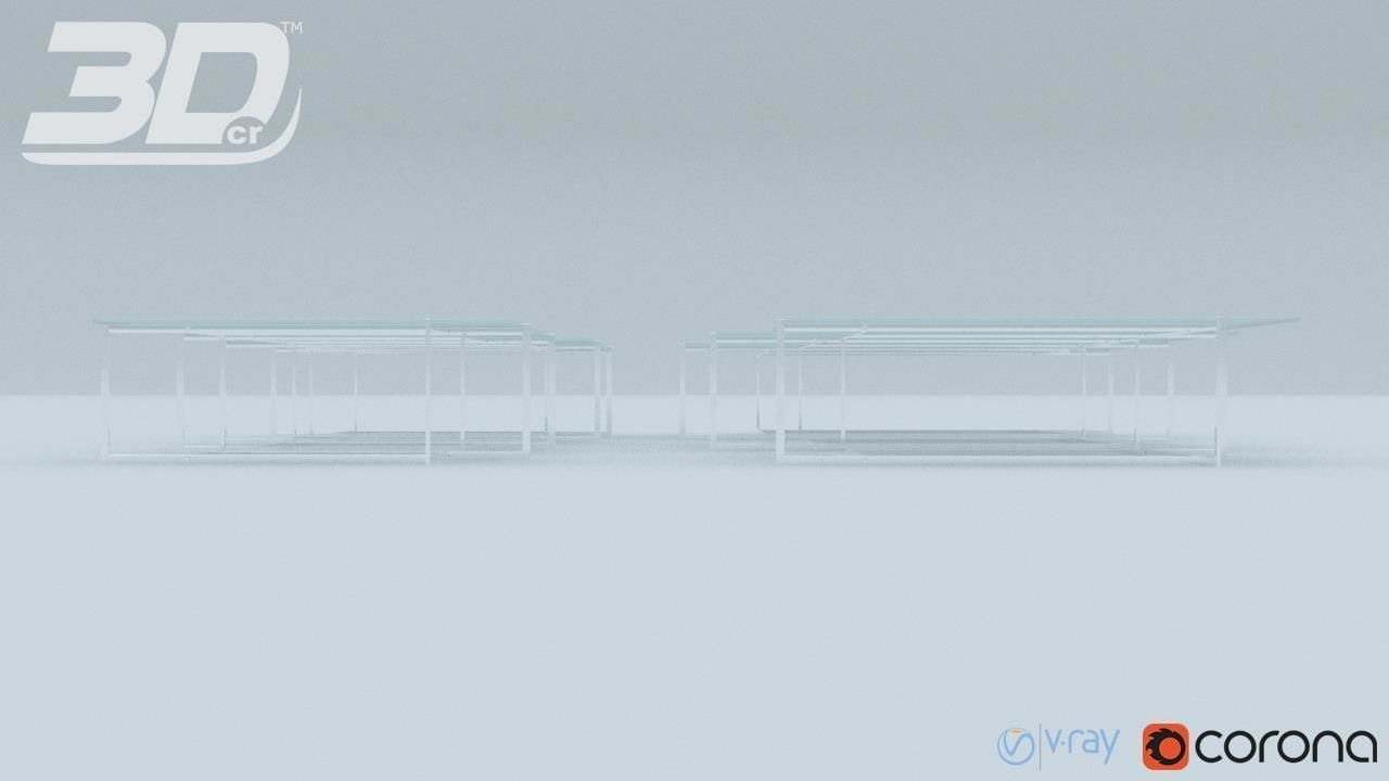 Asralyn  Table Set 3D model_11