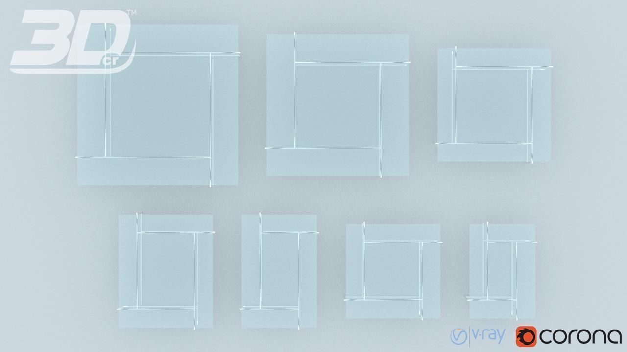 Asralyn  Table Set 3D model_13