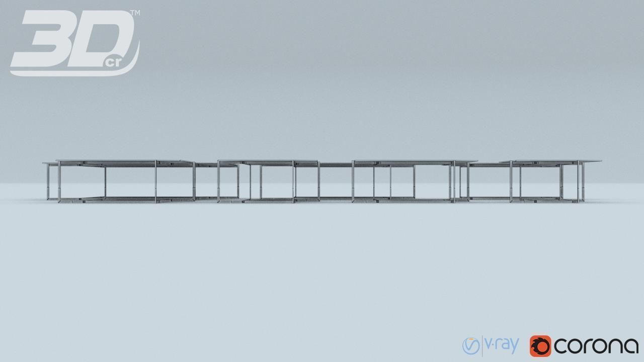 Asralyn  Table Set 3D model_10