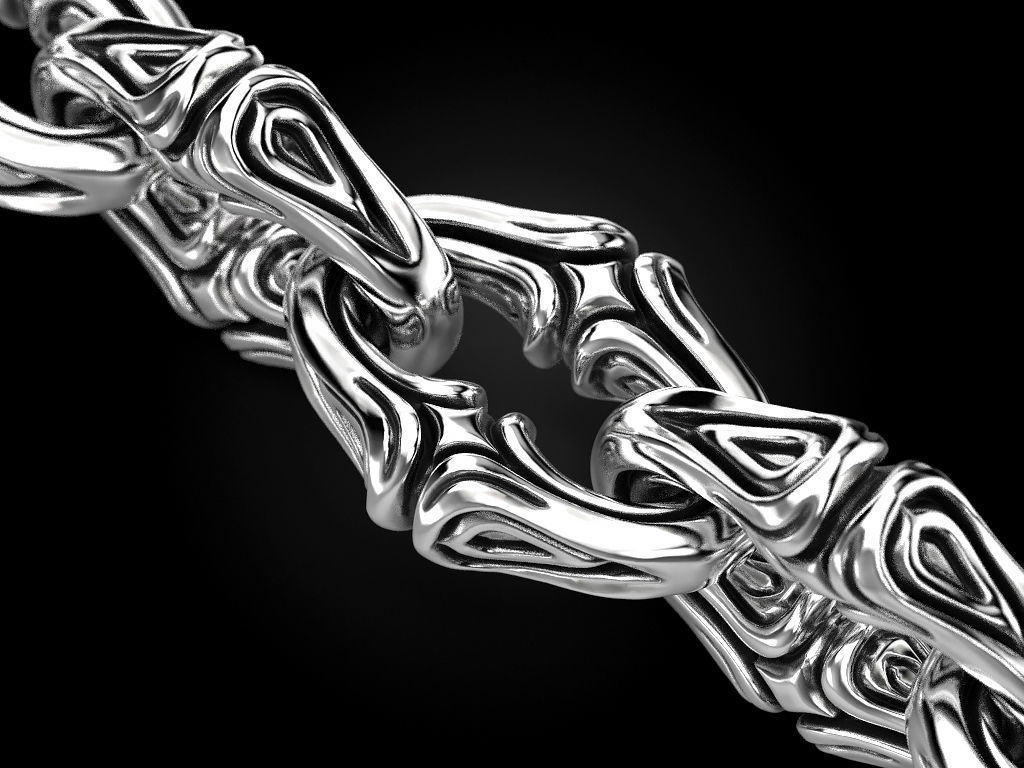 Bracelet for a real biker 2 3D print model_2